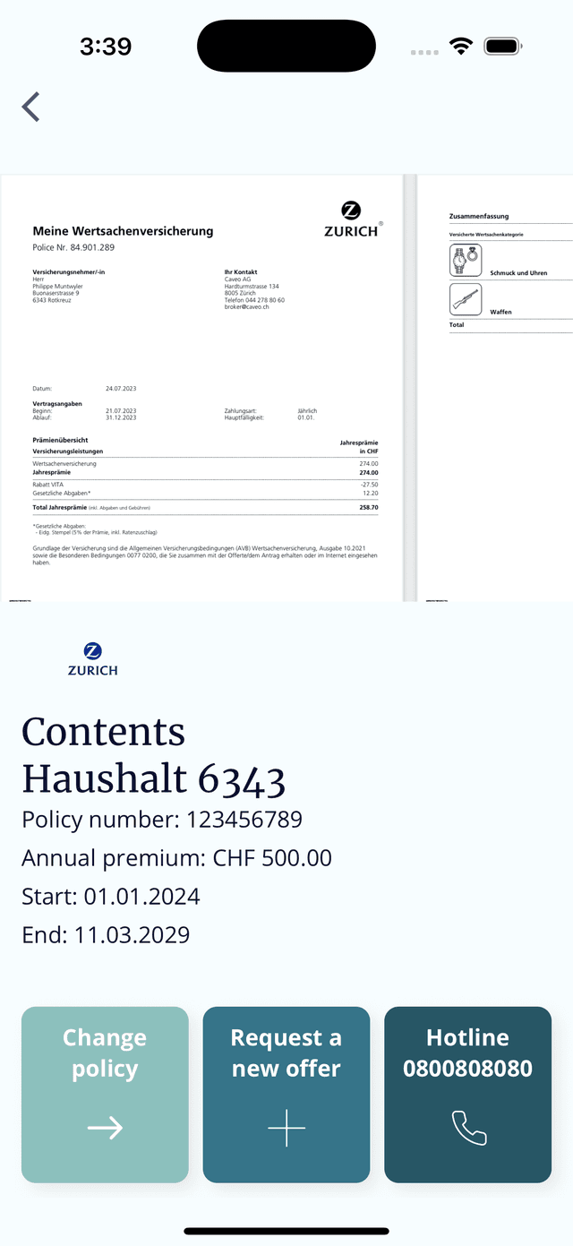 Insurances