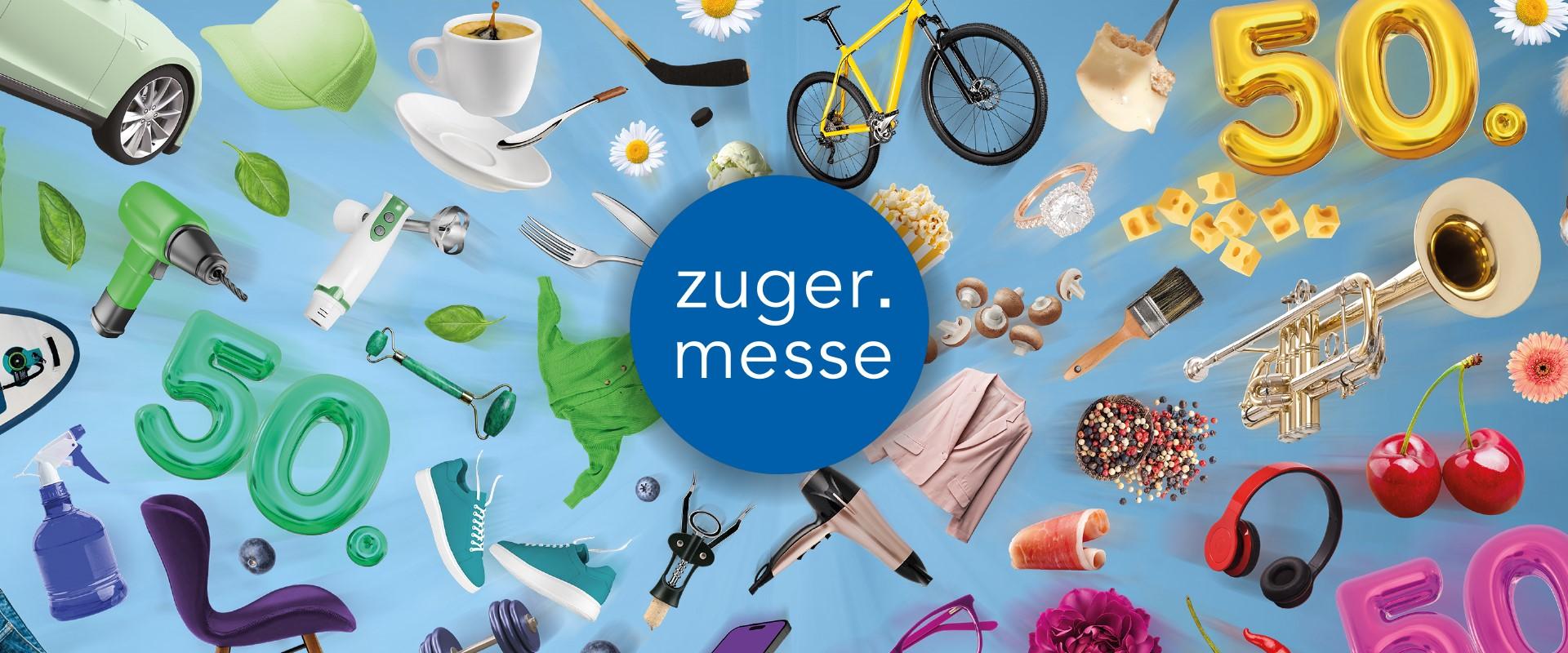 Will you visit us at the Zuger Messe? 